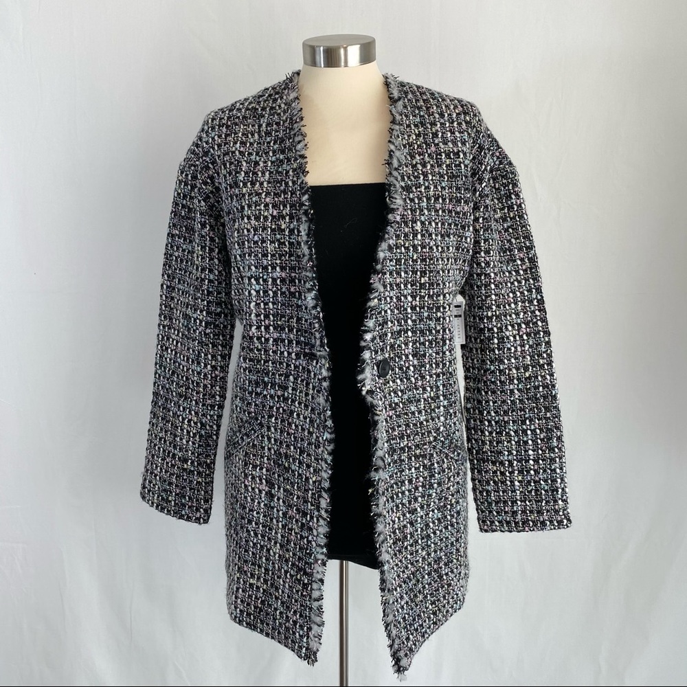 Tweed Multi Pastel Coat